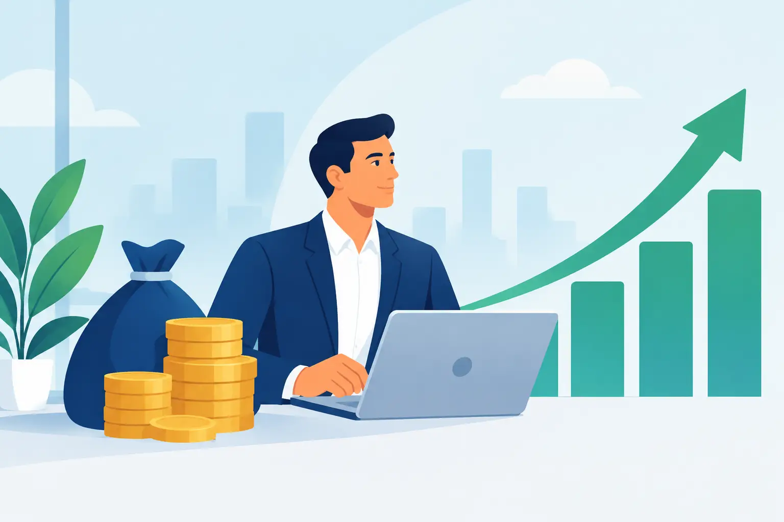 Capital de giro empresarial para crescer com segurança